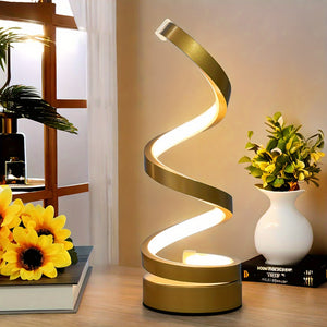 USB Powered Adjustable Spiral LED Desk Lam