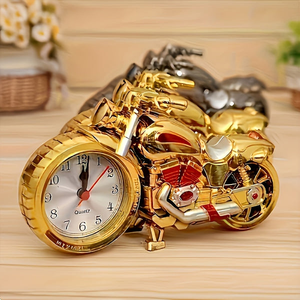 Classic Motorcycle Alarm Clock