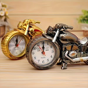 Classic Motorcycle Alarm Clock